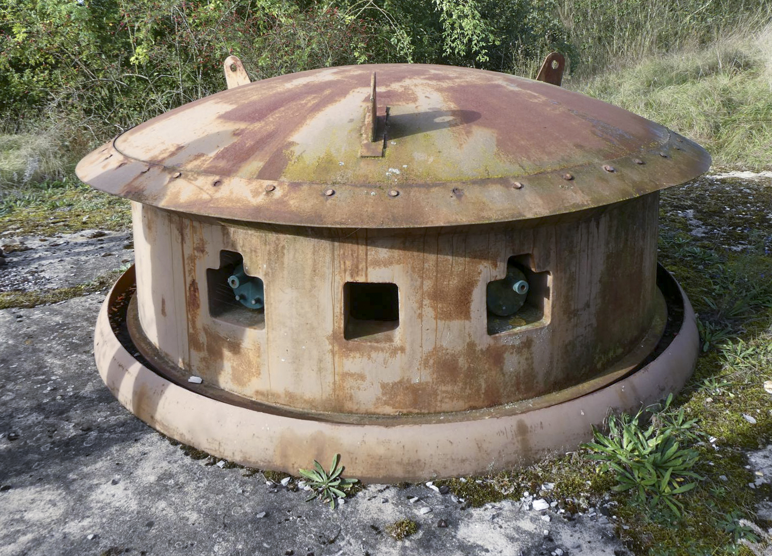 Ligne Maginot - BERSILLIES - (Ouvrage d'infanterie) - Tourelle factice - ELLENA Daniel - CUNY Philippe