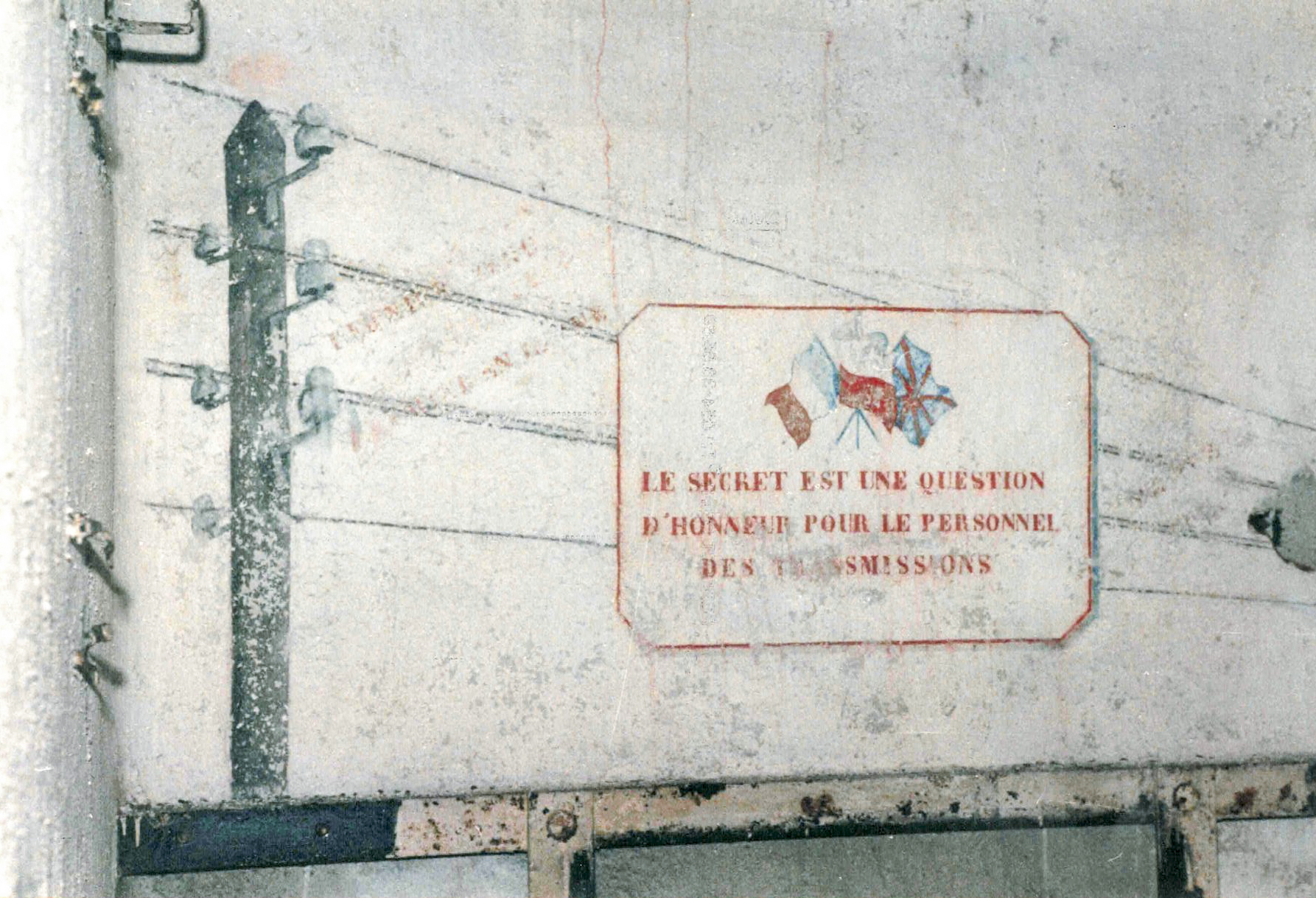 Ligne Maginot - BERSILLIES - (Ouvrage d'infanterie) - Peinture murale