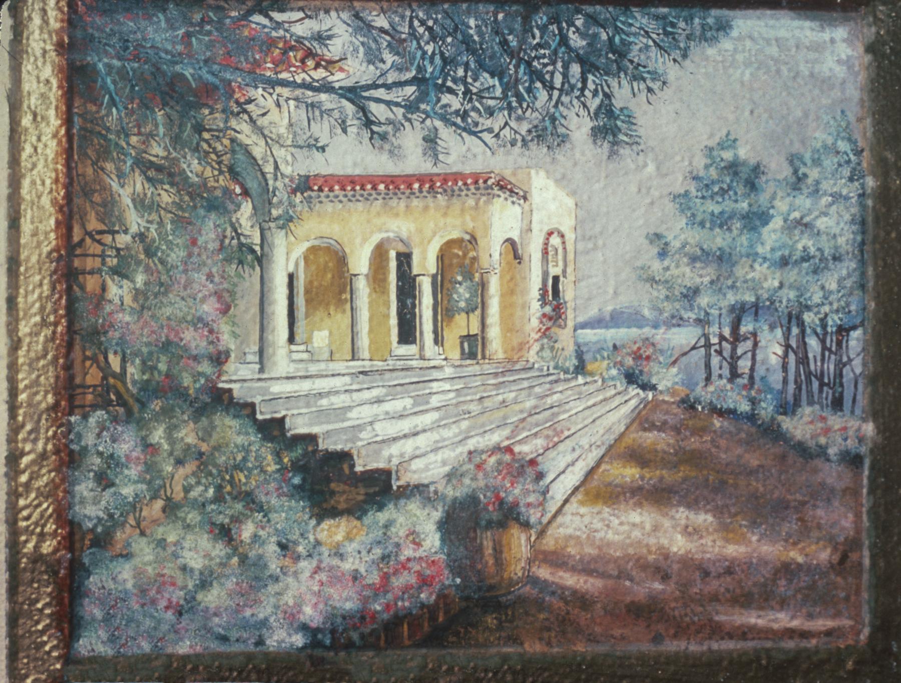 Ligne Maginot - KOBENBUSCH  - A13 - (Ouvrage d'artillerie) - Peintures murales dans l'ouvrage - Michel Truttmann