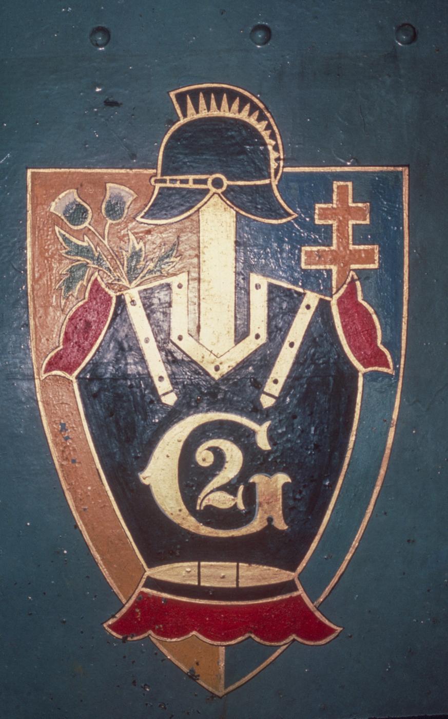 Ligne Maginot - KOBENBUSCH  - A13 - (Ouvrage d'artillerie) - Peintures murales dans l'ouvrage - Michel Truttmann