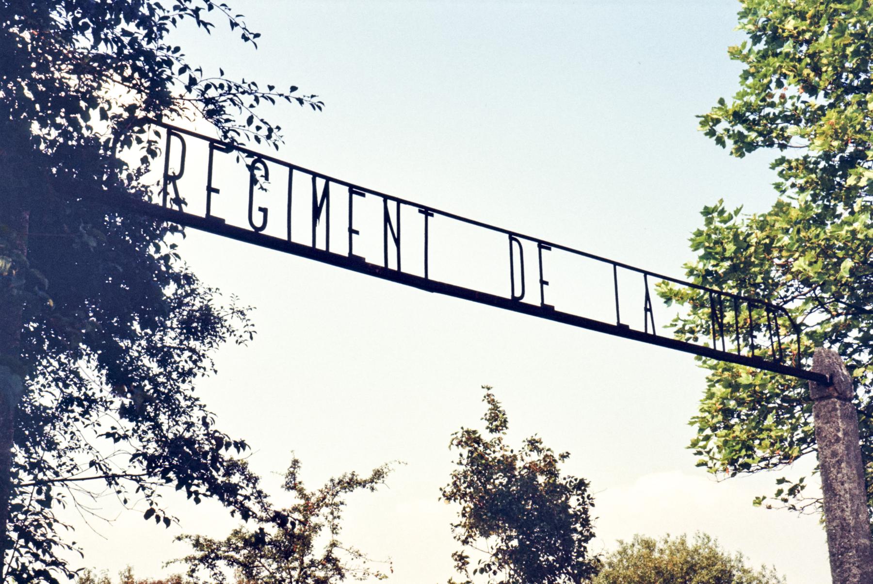 Ligne Maginot - BOVENBERG - (Casernement) - Le portail d'entrée du terrain - MANSUY Michel
