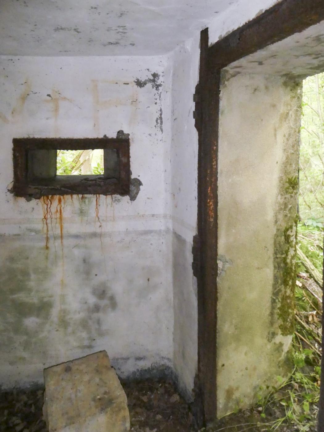 Ligne Maginot - B593 - BOIS DES LANIERES 5 - (Blockhaus pour canon) - L'entrée - ELLENA Daniel - CUNY Philippe