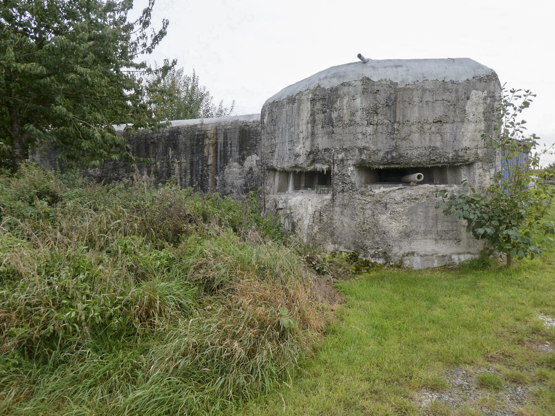Ligne Maginot - CIMETIERE D'ELESMES - (Blockhaus lourd type STG / STG-FCR - Double) - L'observatoire frontal - ELLENA Daniel - CUNY Philippe