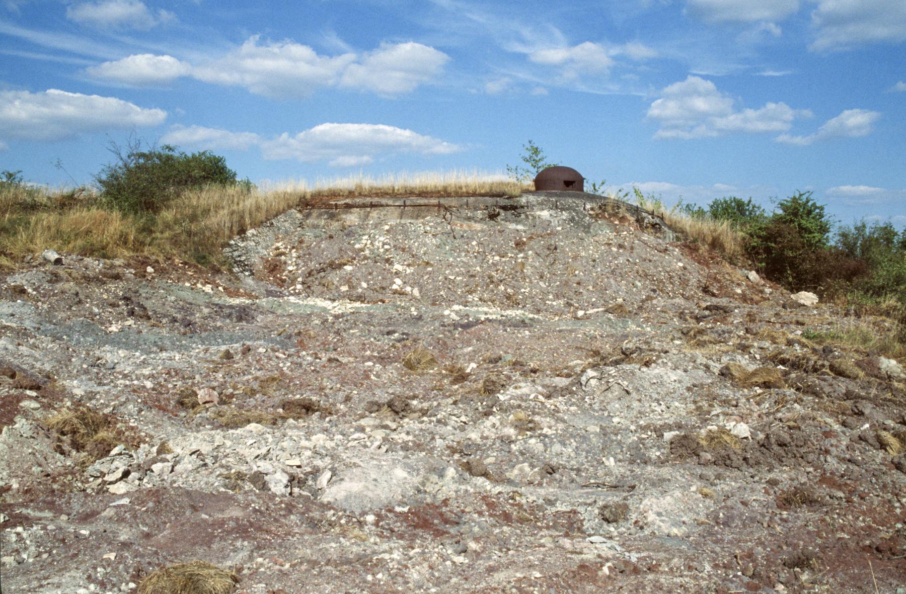 Ligne Maginot - BOVENBERG - A27 - (Ouvrage d'infanterie) - Bloc 4
Le bloc merlonné - MANSUY Michel