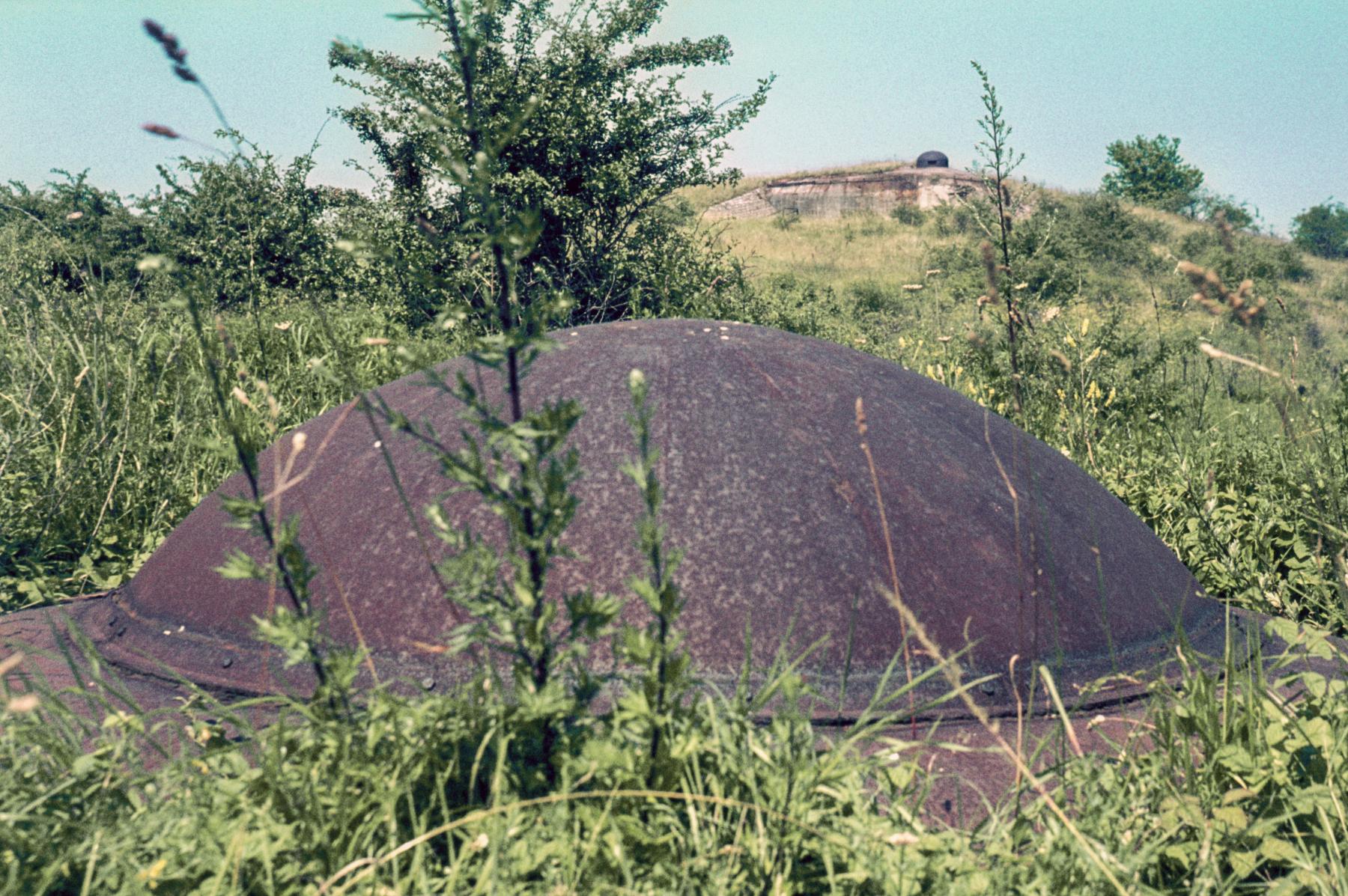 Ligne Maginot - BOVENBERG - A27 - (Ouvrage d'infanterie) - Tourelle JM factice près du bloc 4 - MANSUY Michel