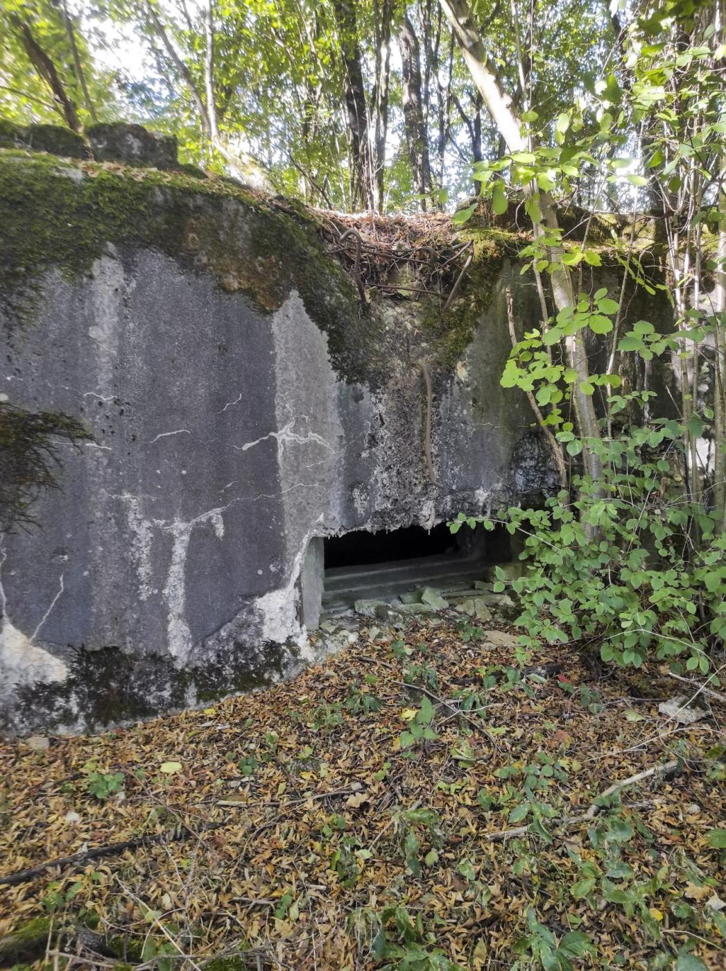 Ligne Maginot - AB313 - ROSSELN 2 - (Blockhaus pour canon) - Créneau de tir - BlackMamba73