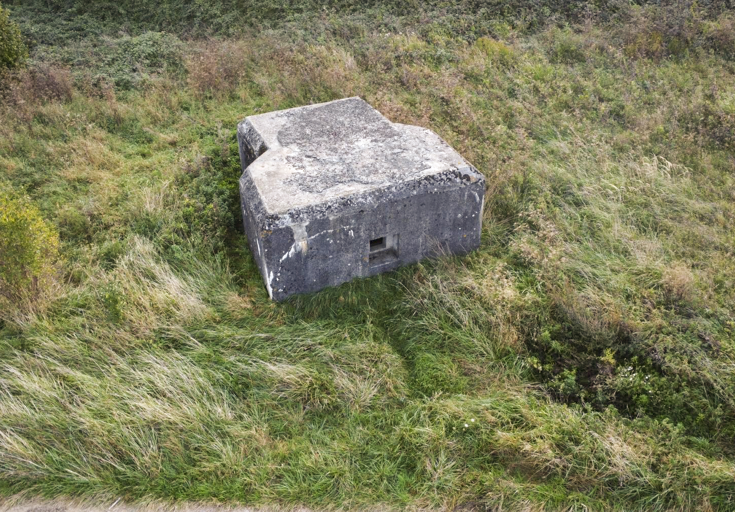 Ligne Maginot - B454 - QUAROUBLE (PDS - PC S/S-QUARTIER ONNAING) - (Abri actif) - Vue arrière  - ELLENA Daniel - CUNY Philippe