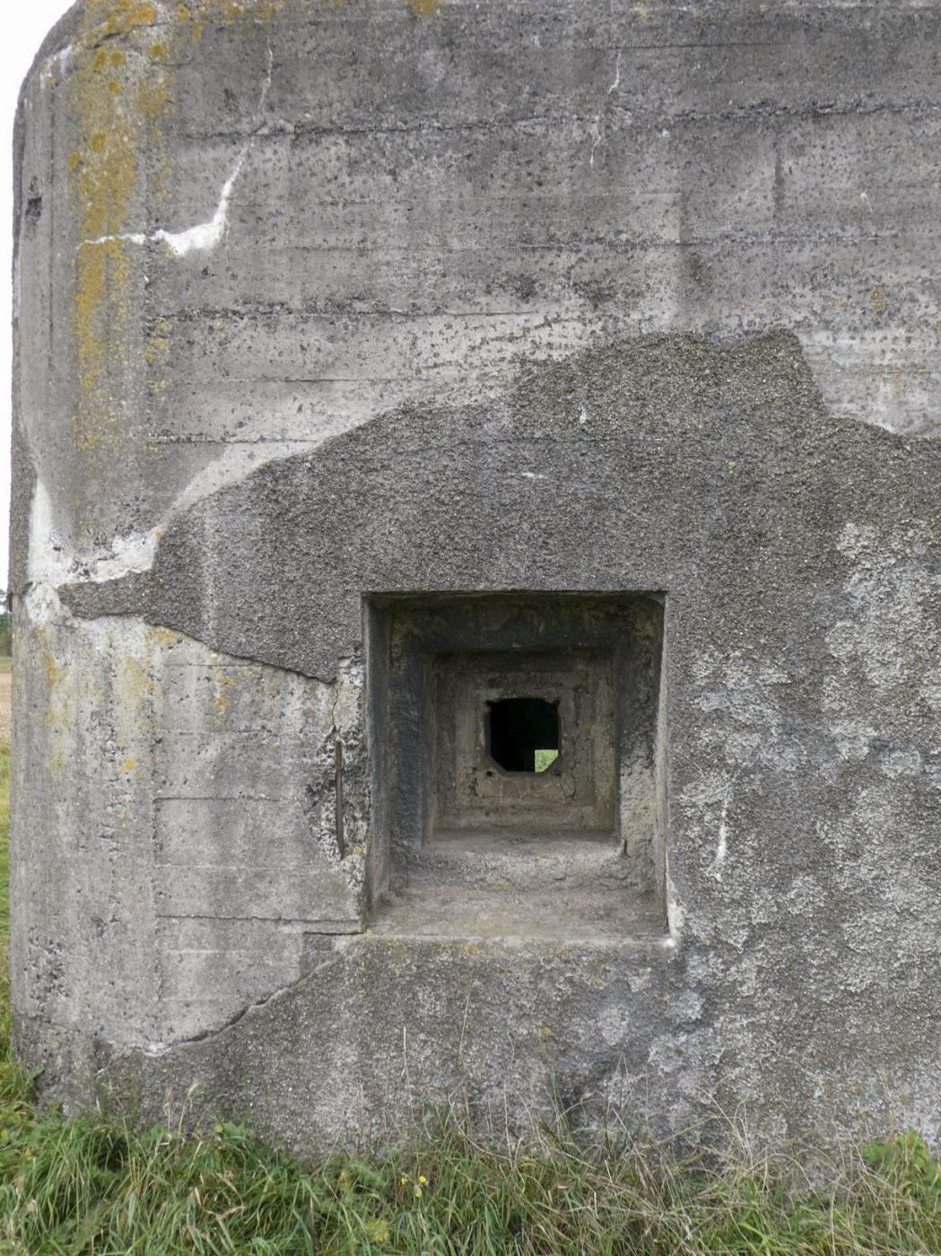 Ligne Maginot - TRINQUETTE - (Casemate d'infanterie - Simple) - Un créneau FM - ELLENA Daniel - CUNY Philippe