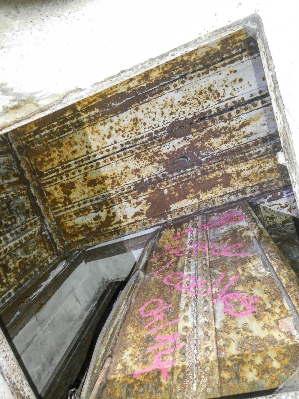 Ligne Maginot - FORT DE MAULDE - (Observatoire d'artillerie) - Accès au troisième niveau - ELLENA Daniel - CUNY Philippe