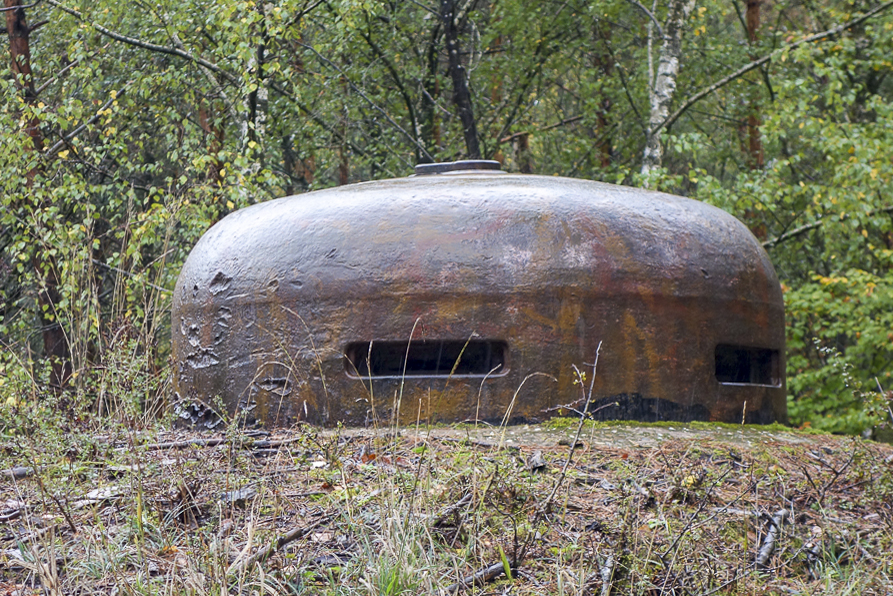 Ligne Maginot - SIMSERHOF - (Ouvrage d'artillerie) - Bloc 5
Cloche VDP dont on devine les restes de camouflage - Michel Teiten