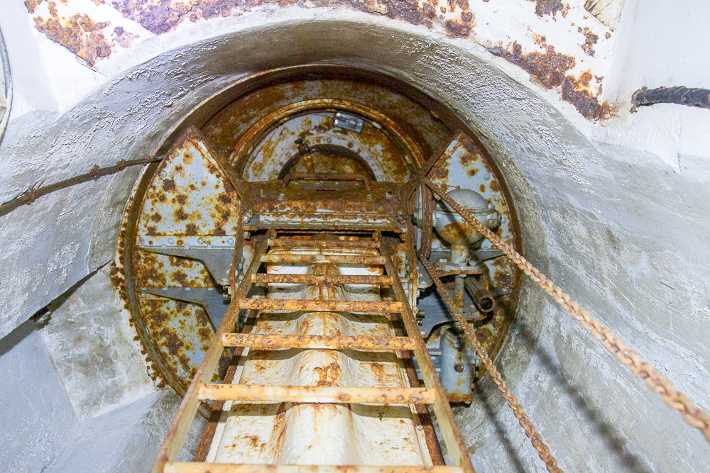 Ligne Maginot - SIMSERHOF - (Ouvrage d'artillerie) - Bloc 6
Cloche LG - Michel Teiten