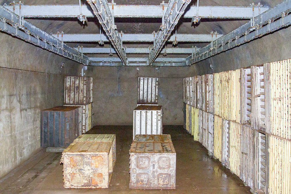 Ligne Maginot - SIMSERHOF - (Ouvrage d'artillerie) - Bloc 6
Magasin M2 - Michel Teiten