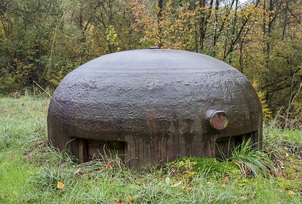 Ligne Maginot - SIMSERHOF - (Ouvrage d'artillerie) - Bloc 3
L'une des deux cloches GFM - Michel Teiten