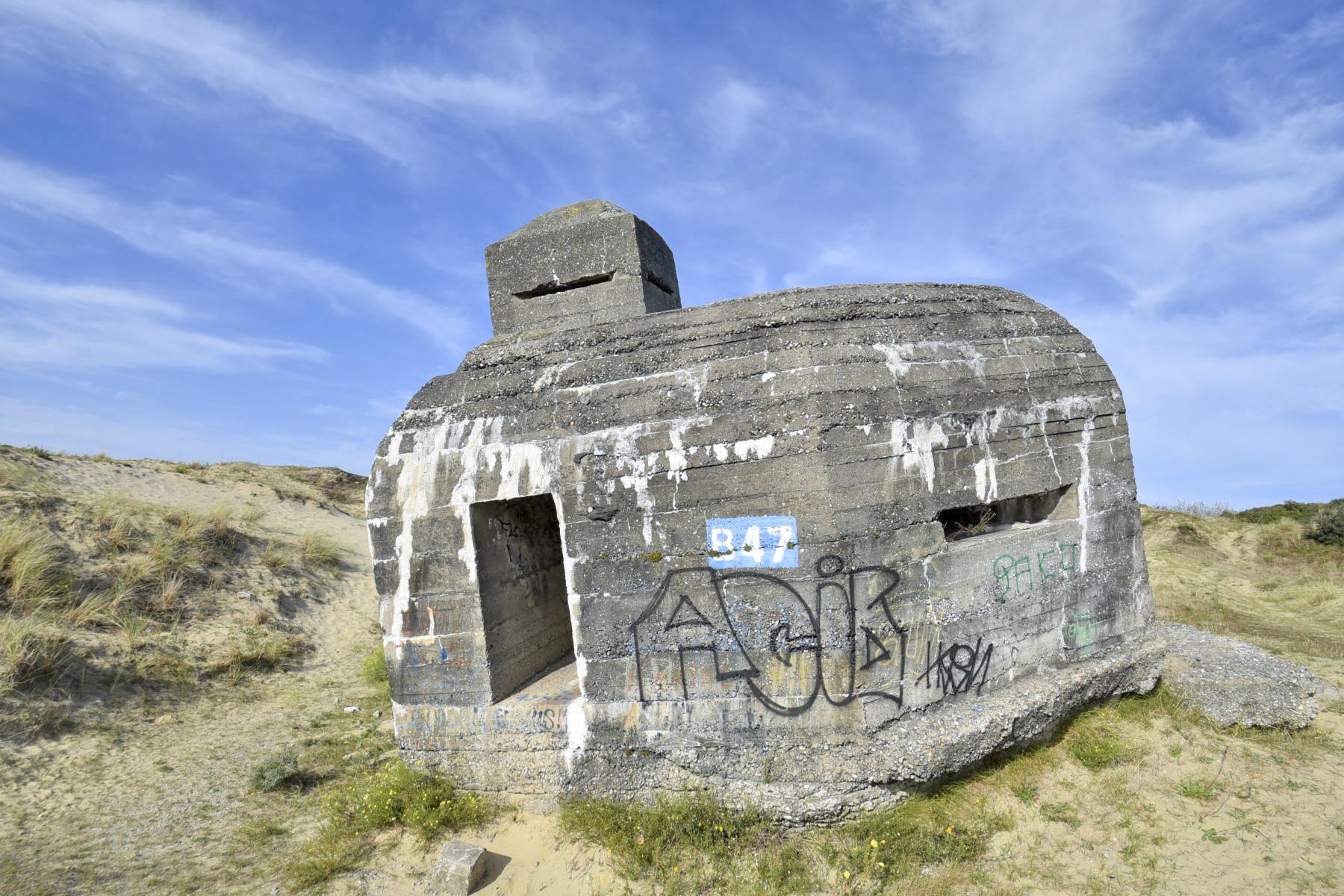 Ligne Maginot - B14 - LES DUNES 14 - (Blockhaus pour arme infanterie) -  - Ludovic KNAPP