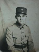 Ligne Maginot - 163° Régiment d'Artillerie de Position (163° RAP) - Photo d'un artilleur du 163° RAP