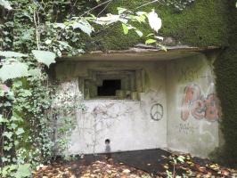 Ligne Maginot - SCHIRRHEINERWEG OUEST - (Casemate d'infanterie - Simple) - Le créneau anti-char.