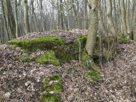 Ligne Maginot - KUHDRECK 5 - (Blockhaus pour arme infanterie) - La façade de tir.