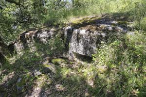 Ligne Maginot - LA VILLETTE 1 - (Blockhaus pour arme infanterie) - Vue face avant