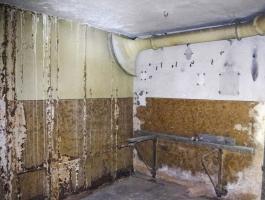 Ligne Maginot - METRICH NORD - C50 - (Casemate d'infanterie - Simple) - La chambre troupe dans l'étage inférieur.