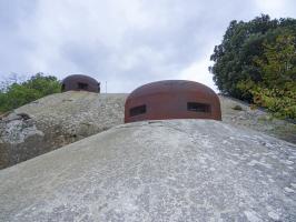 Ligne Maginot - MONT AGEL EST - BLOC 8 - (Observatoire d'artillerie) - Les cloches.