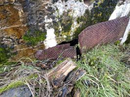 Ligne Maginot - IMMEREN 1 - (Blockhaus pour canon) - L'entrée des hommes