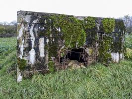 Ligne Maginot - IMMEREN 3 - (Blockhaus pour arme infanterie) - La façade