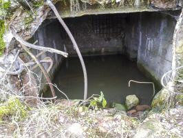 Ligne Maginot - IMMEREN 5 - (Blockhaus pour arme infanterie) - L'intérieur vu par le créneau