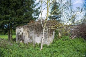 Ligne Maginot - DB202 - (Blockhaus pour canon) - L'entrée