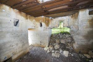Ligne Maginot - DB202 - (Blockhaus pour canon) - L'interieur