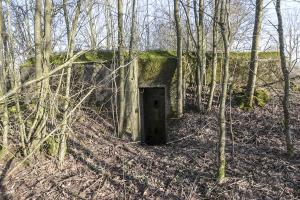 Ligne Maginot - DB20 - (Blockhaus pour canon) - Face arrière