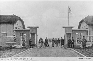 Ligne Maginot - MORFONTAINE - (Camp de sureté) - Entrée du camp 
Carte postale