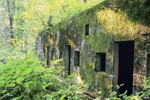 Ligne Maginot - BOIS de BEUVILLERS (Quartier Aumetz - II/128°RIF) (PC de Quartier) - 
