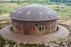 Ligne Maginot - BREHAIN - A6 - (Ouvrage d'artillerie) - Bloc 1
Tourelle de mitrailleuses en batterie