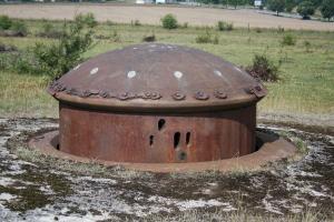 Ligne Maginot - BREHAIN - A6 - (Ouvrage d'artillerie) - Bloc 2
Tourelle mitrailleuse en batterie