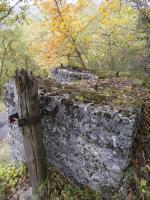 Ligne Maginot - AGAISEN (AN) - E03 - (Ouvrage d'artillerie) - Support d'un pylône de chantier