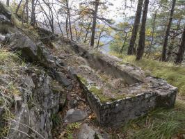 Ligne Maginot - MONTE GROSSO (MG) - E02 - (Ouvrage d'artillerie) - Lavoir entre bloc 1 et bloc 3