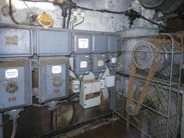 Ligne Maginot - FERMONT - A2 - (Ouvrage d'artillerie) - Salle des filtres
Tableau électrique de la ventilation