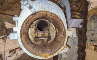 Ligne Maginot - FOUR A CHAUX - FAC - (Ouvrage d'artillerie) - Bloc 2
Tourelle de 75
Culasse 