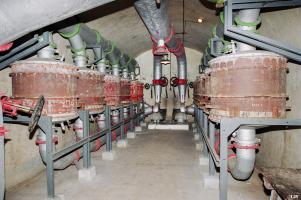 Ligne Maginot - AGAISEN (AN) - E03 - (Ouvrage d'artillerie) - La salle de neutralisation de l'ouvrage pour le filtrage de l'air en cas d'attaque par gaz