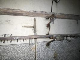 Ligne Maginot - FERMONT - A2 - (Ouvrage d'artillerie) - Chambre de troupe
Etagères pour les paquetages 