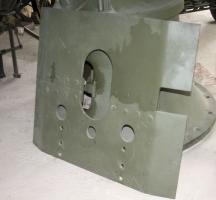 Ligne Maginot - Canon de 95mm Mle 1888 - Bouclier 'forteresse' - Bouclier 'forteresse'