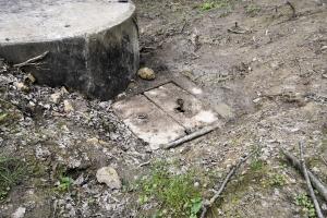 Ligne Maginot - BOIS DE KANFEN OUEST - C42 - (Casemate d'infanterie - Simple) - Départ de l'égout de la casemate