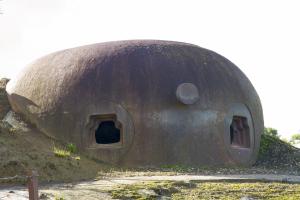 Ligne Maginot - LE CHESNOIS - CHENOIS - (Ouvrage d'artillerie) - Bloc 4
Gros plan de la cloche AM