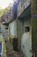 Ligne Maginot - LE CHESNOIS - CHENOIS - (Ouvrage d'artillerie) - Entrée mixte
Vue en enfilade du fossé diamant