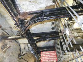 Ligne Maginot - FERMONT - A2 - (Ouvrage d'artillerie) - Bloc 4
Monorail Tourtellier du magasin M2