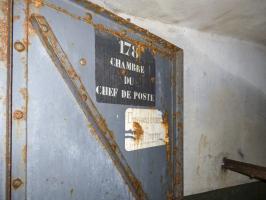 Ligne Maginot - FERMONT - A2 - (Ouvrage d'artillerie) - Bloc 4
Chambre du chef de bloc