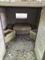 Ligne Maginot - CB309 - ZEITERHOLZ EST - (Blockhaus pour canon) - Intérieur 