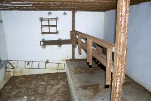 Ligne Maginot - CB330 - GINSKLOPP NORD - (Blockhaus pour canon) - Intérieur du blockhaus, fortement modifiée pour sa réutilisation par l'OTAN dans les années 50