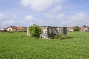 Ligne Maginot - CB344 - BREITENBAUM - (Blockhaus pour arme infanterie) - Face avant du blockhaus