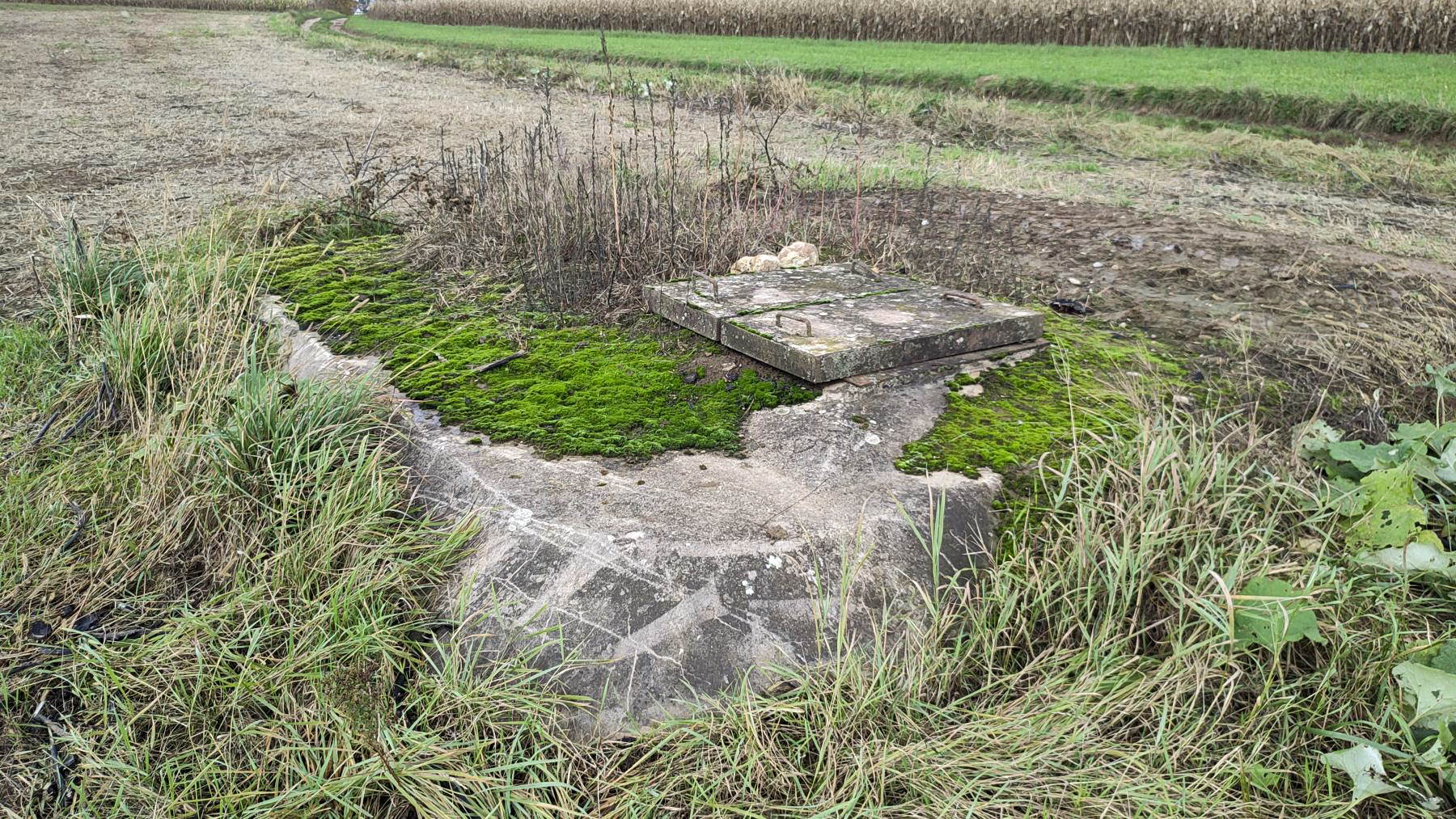 Ligne Maginot - R - (Chambre de coupure) - Vue dégagée de la chambre de coupure - Luc Jacquemin
